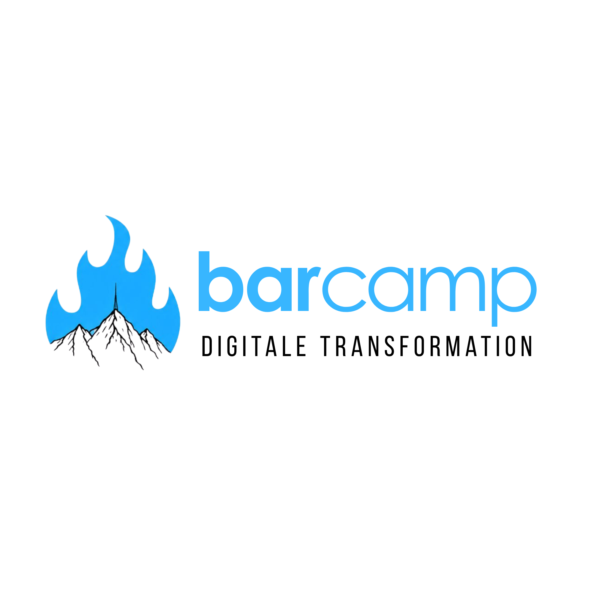 Logo Barcamp Digitale Transformation: Gemeinsam im 3-Ländereck zusammenkommen.